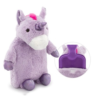 walmart 1 liter unicorn animal shaped bottles cover and hot water bag rubber